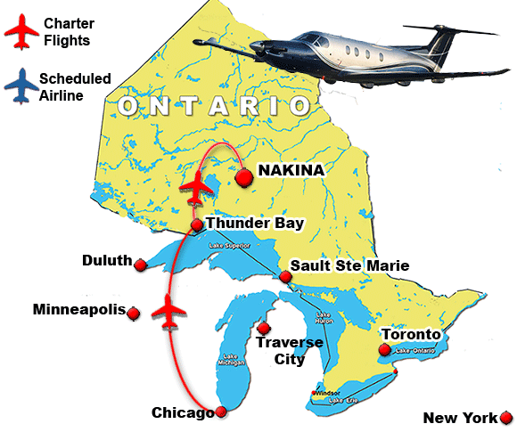 Nakina Charter Flights